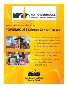 Durango Powerhouse Science Center Passes Information