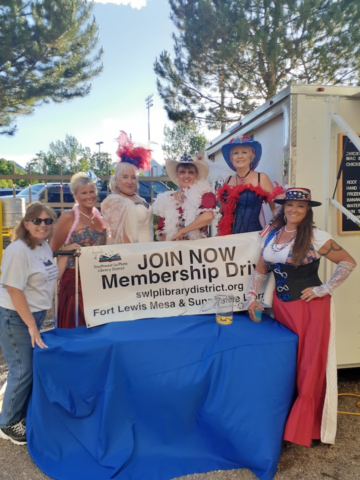 Bayfield Belles at True Western Roundup Rodeo July 2022